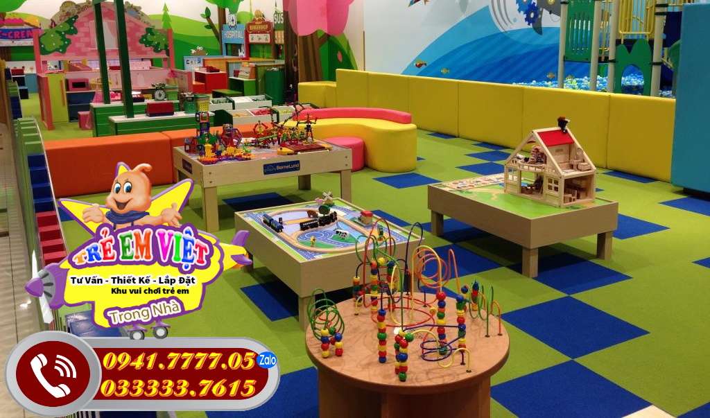 thiết kế khu vui chơi trẻ em
