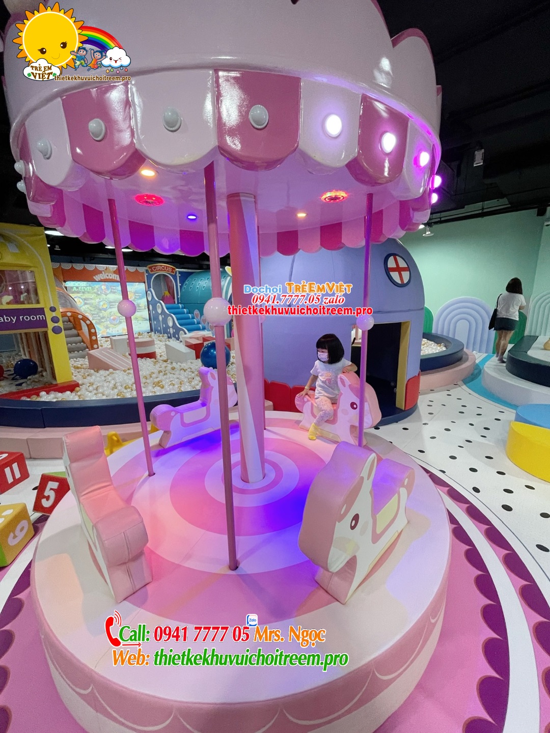 Thiết kế khu vui chơi giải trí cho trẻ em