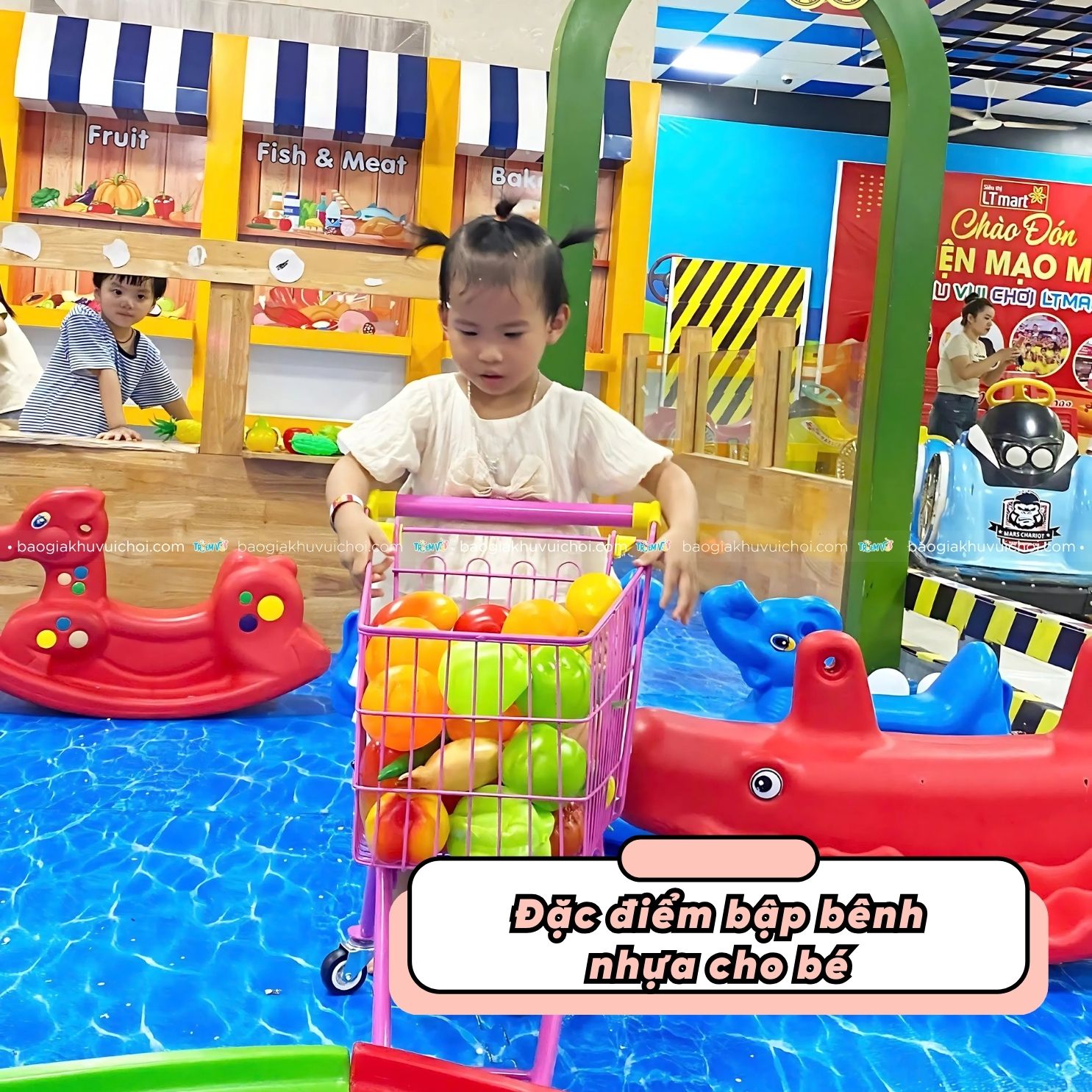 Đặc điểm bập bênh nhựa cho bé