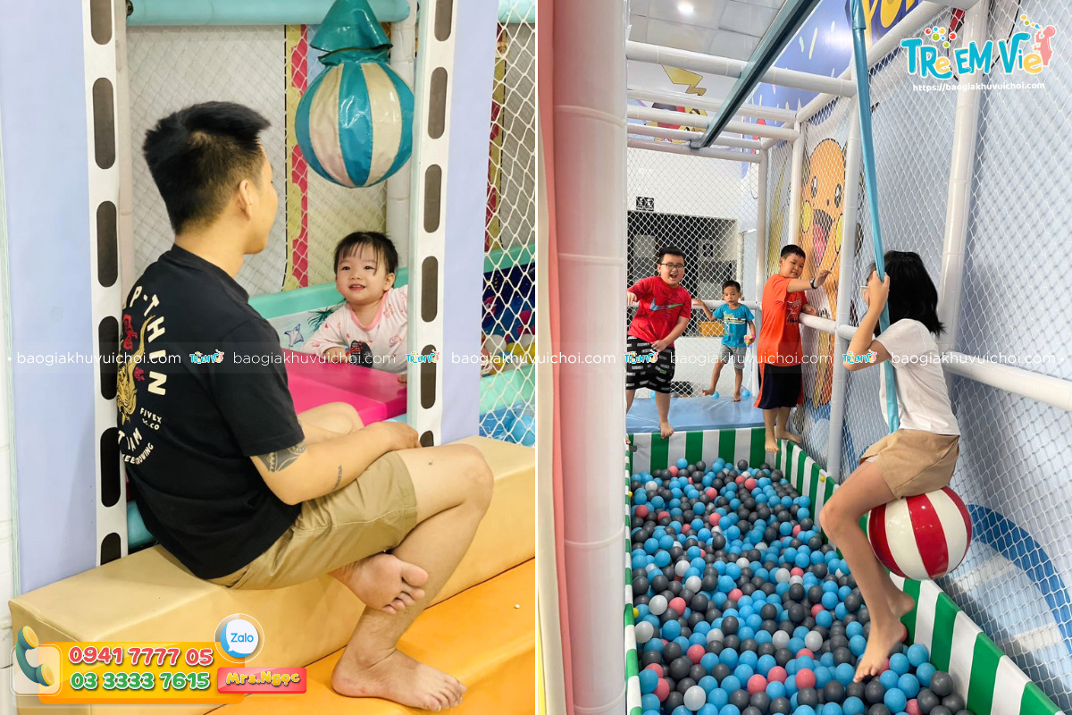 Zipline Khu Vui Chơi Trong Nhà