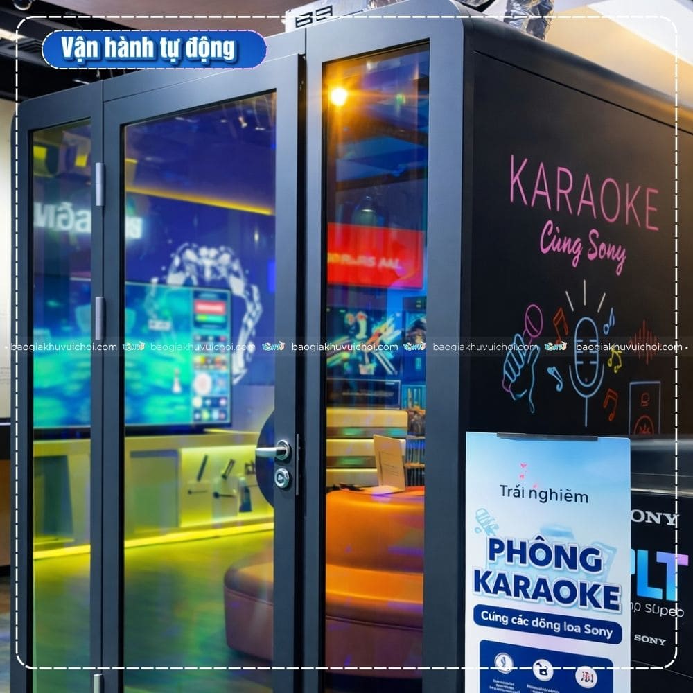 Mô hình Karaoke Box tự động vận hành