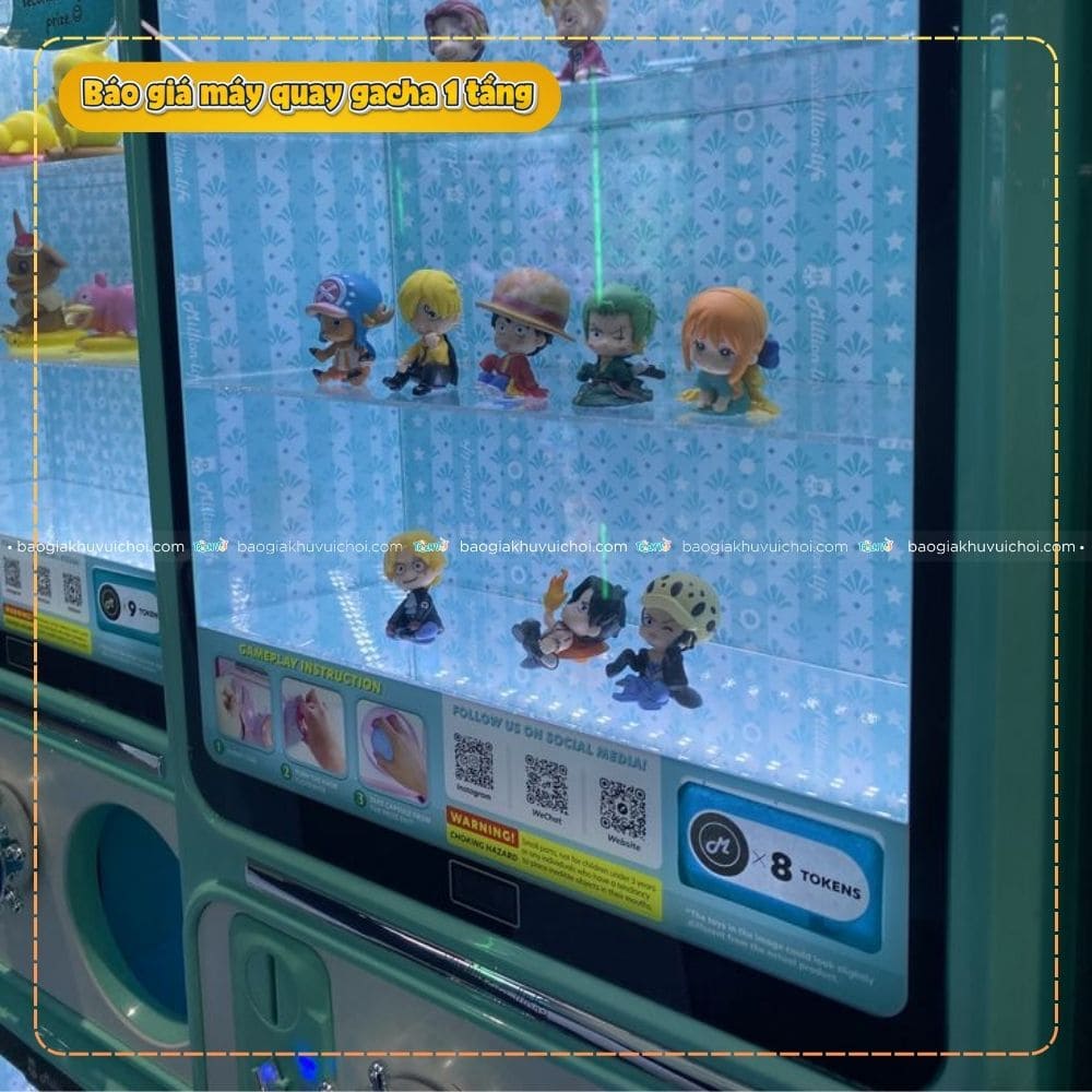 Báo giá máy game gacha 1 tầng hiện đại