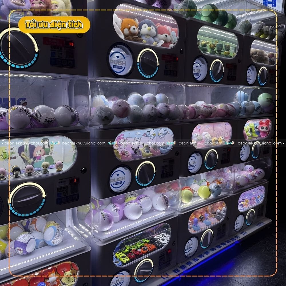 Dễ dàng tối ưu diện tích mặt bằng khu vui chơi