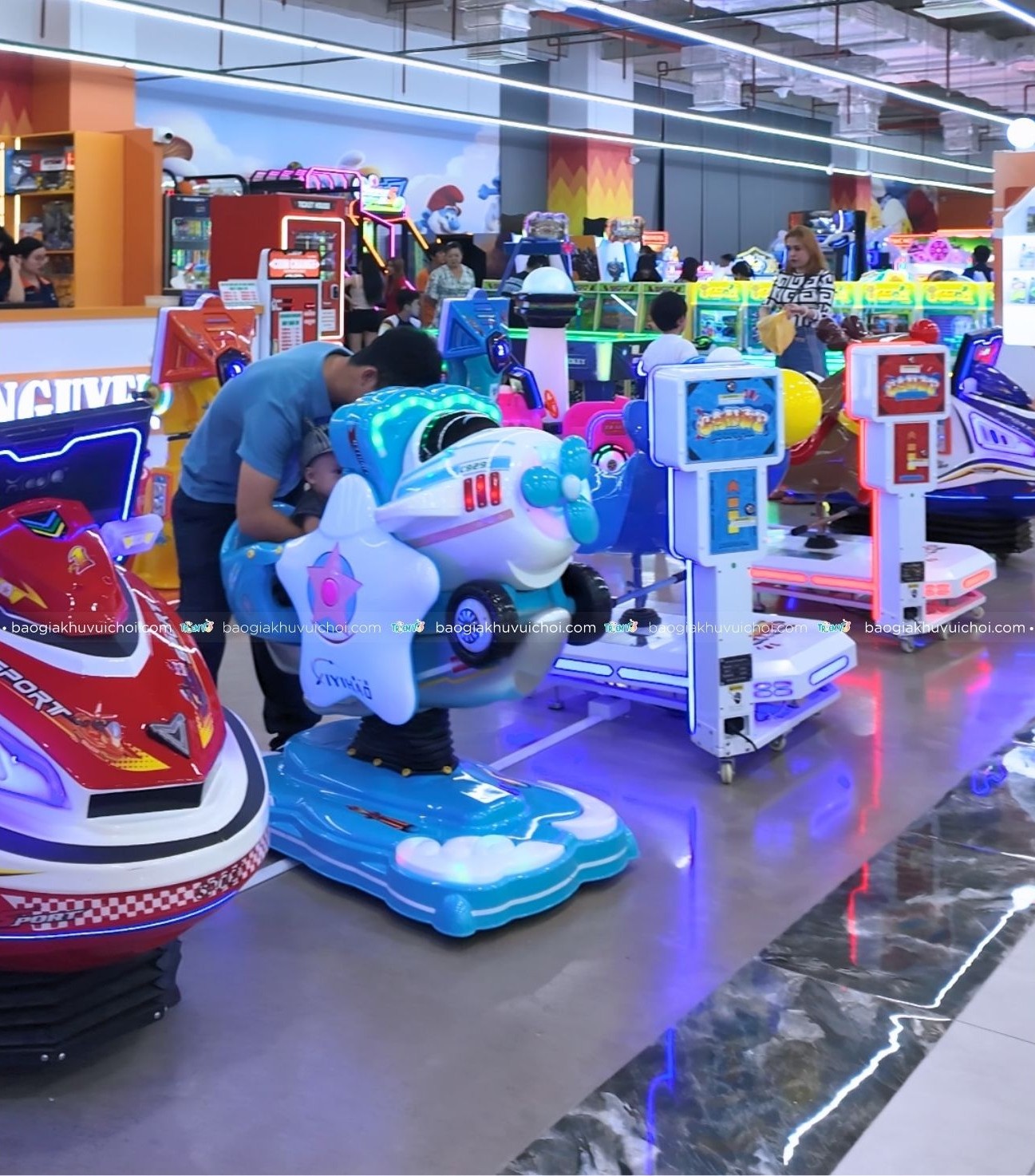 Game Tây Du Ký Máy Thùng trong trung tâm thương mại