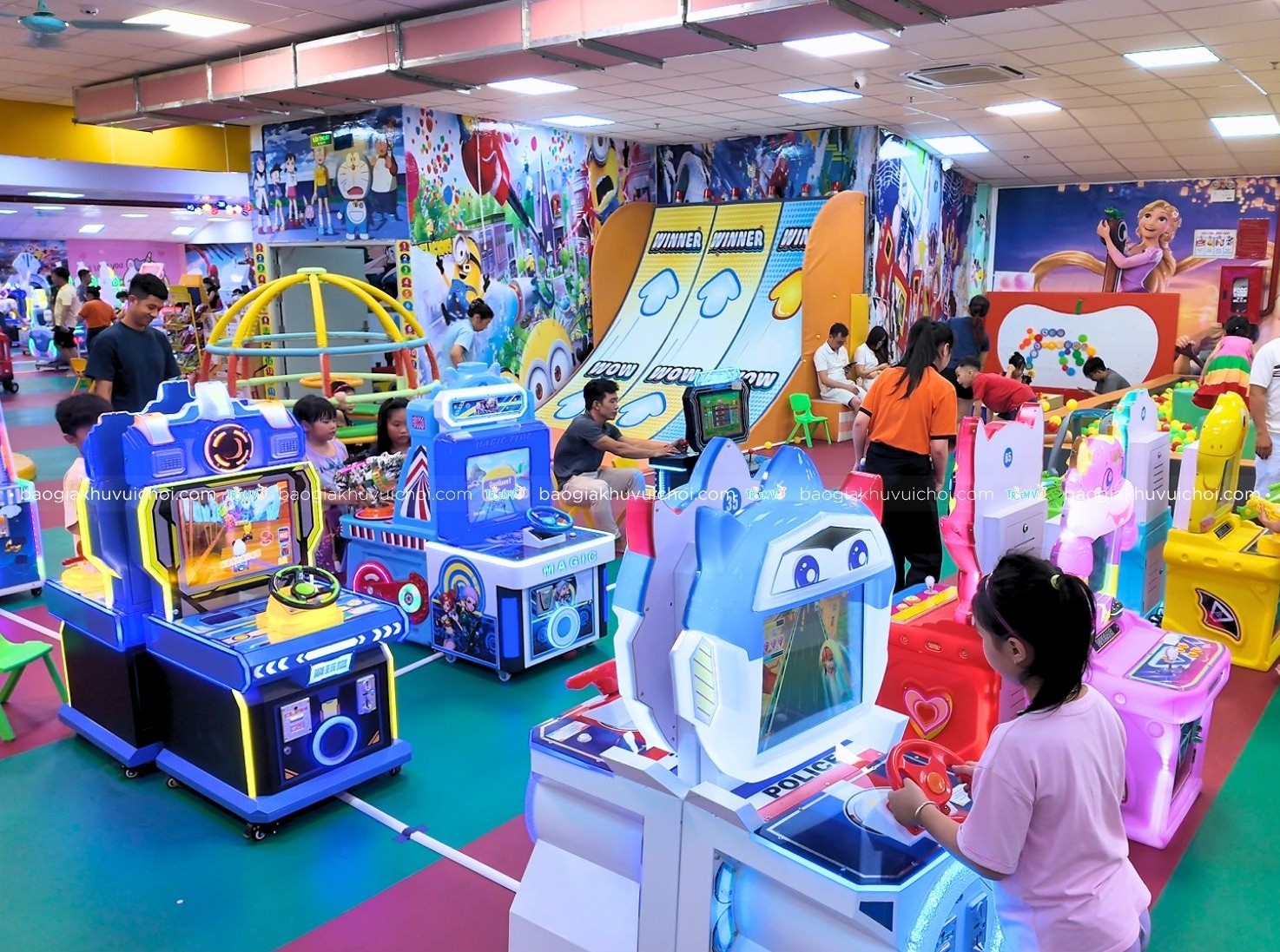 Game Tây Du Ký Máy Thùng trong trung khu vui chơi