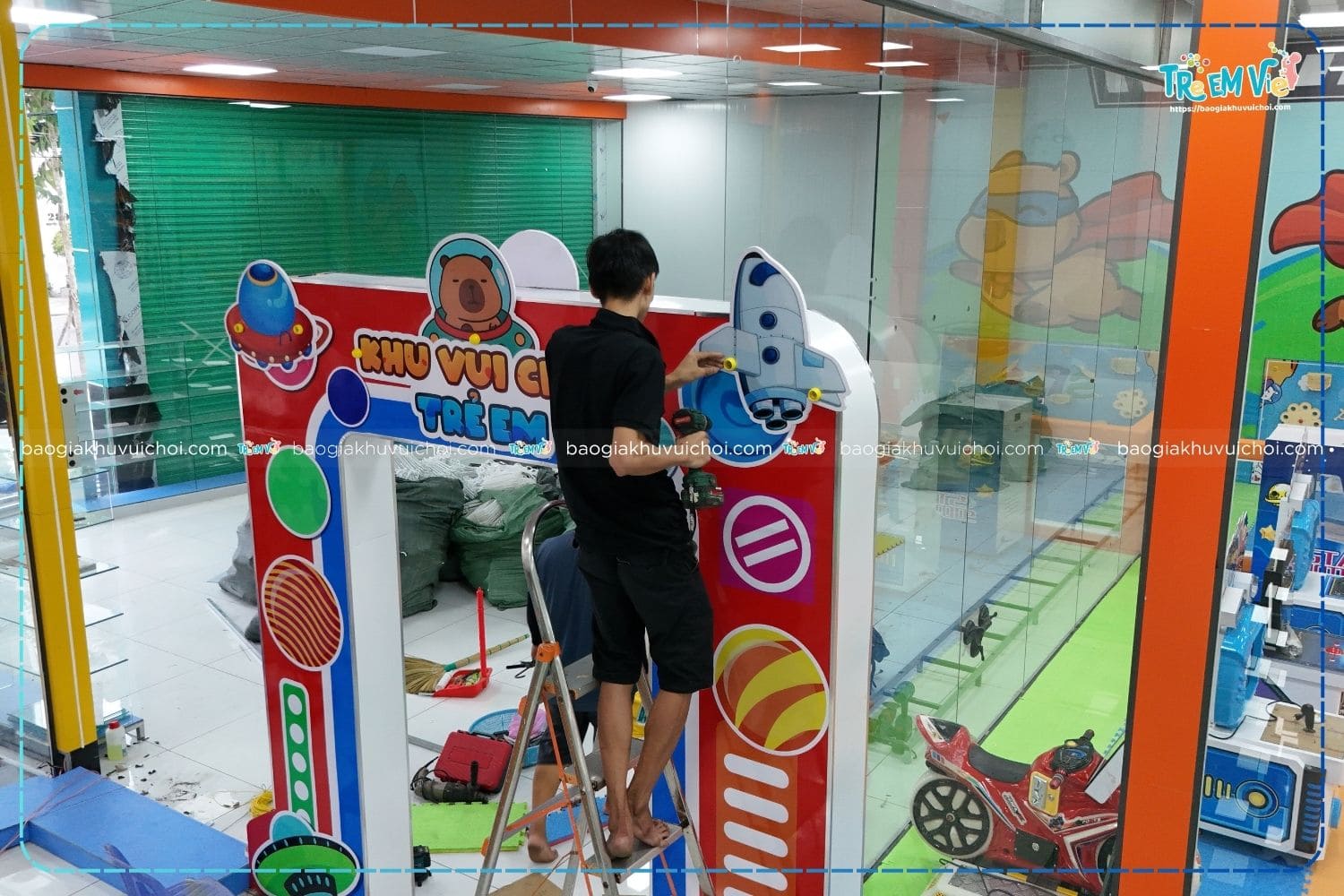 Trẻ Em Việt - Đơn vị lắp đặt và thi công khu vui chơi trẻ em từ A - Z