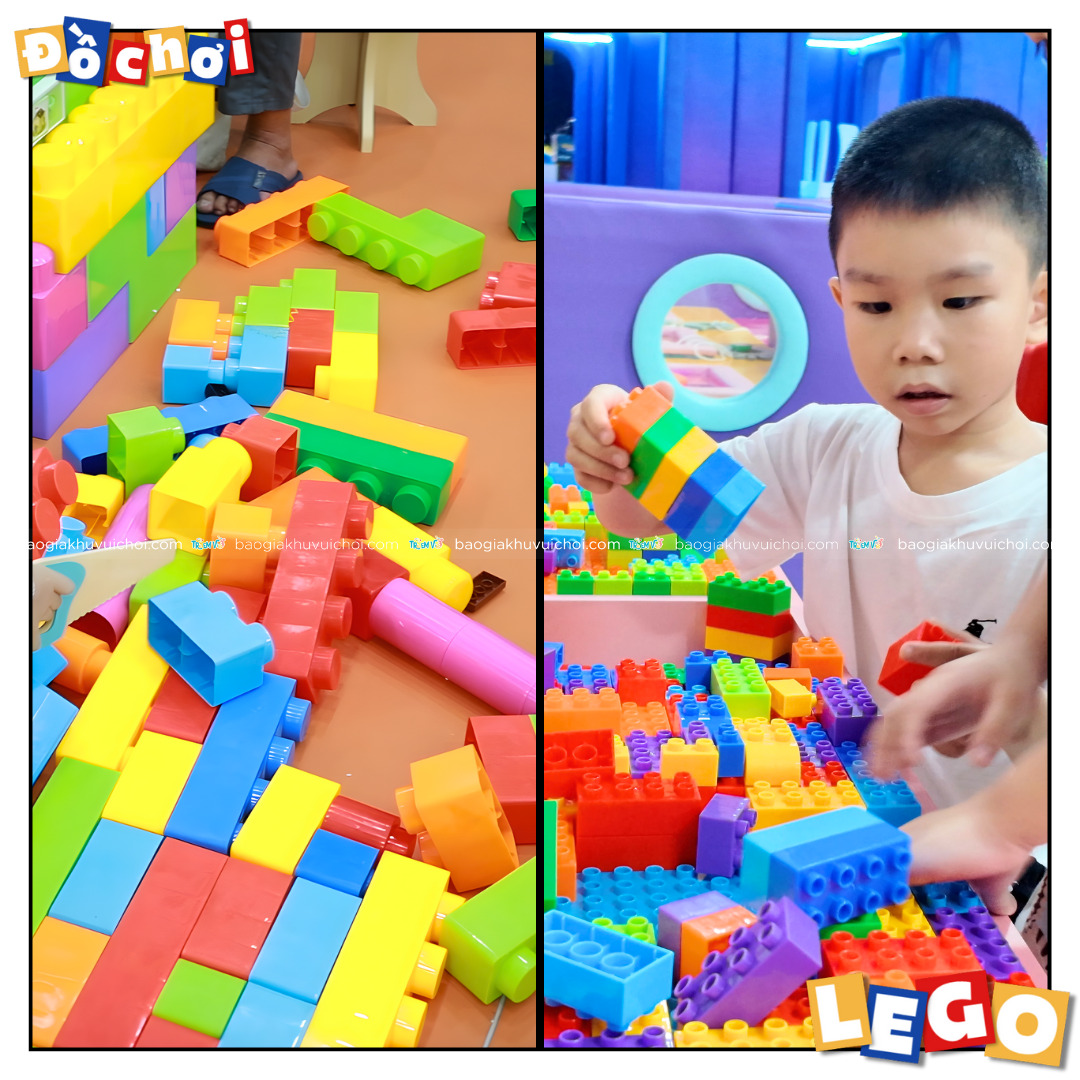 Đồ chơi lego khu vui chơi đầy sáng tạo cho các bé