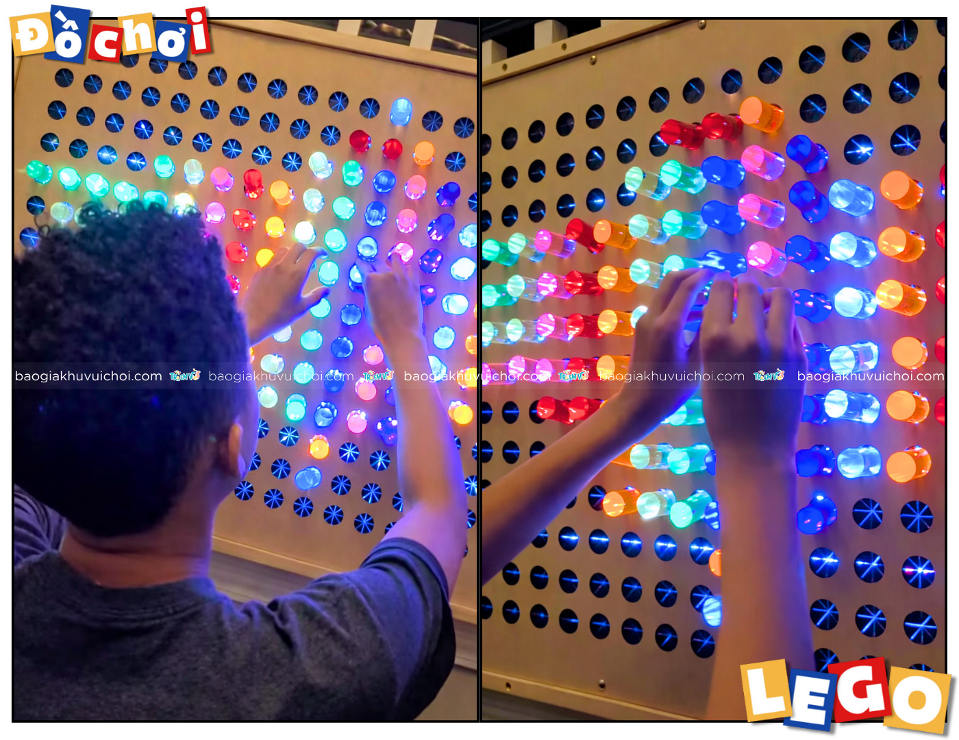Đồ chơi lego phát sáng mới mẻ dành cho khu vui chơi trẻ em