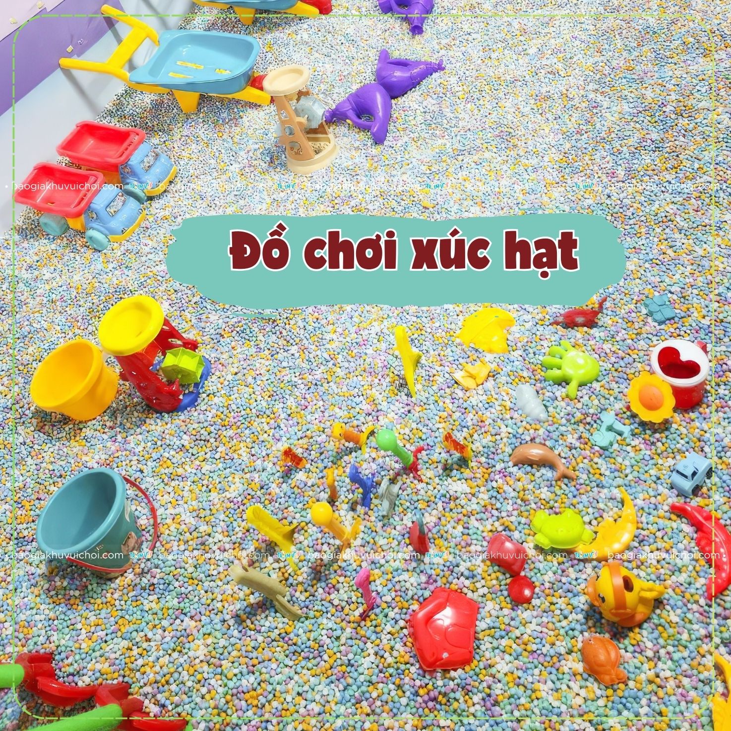 TOP 5 Đồ Chơi Hồ Hạt Phổ Biến Trong Khu Vui Chơi Trẻ Em