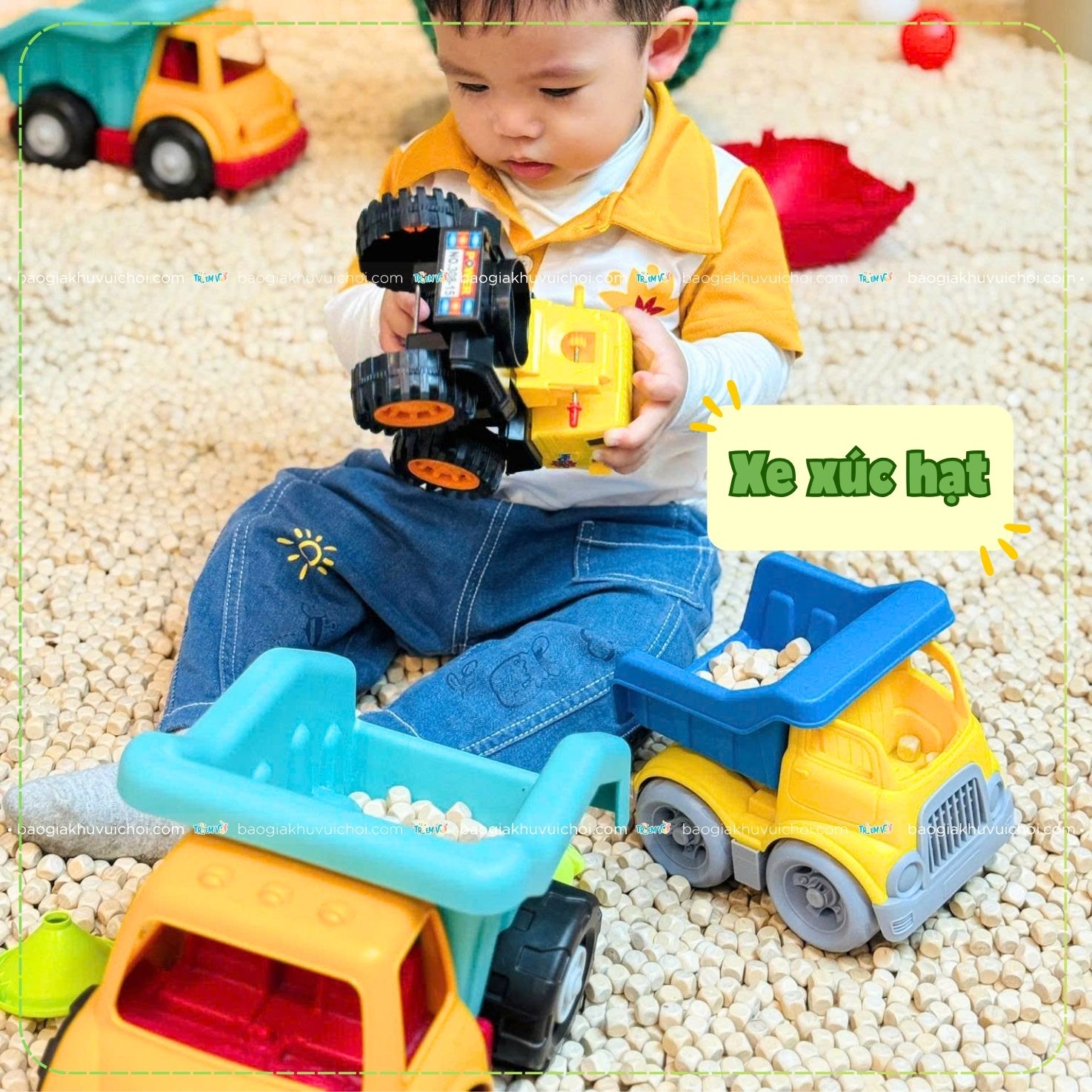 TOP 5 Đồ Chơi Hồ Hạt Phổ Biến Trong Khu Vui Chơi Trẻ Em