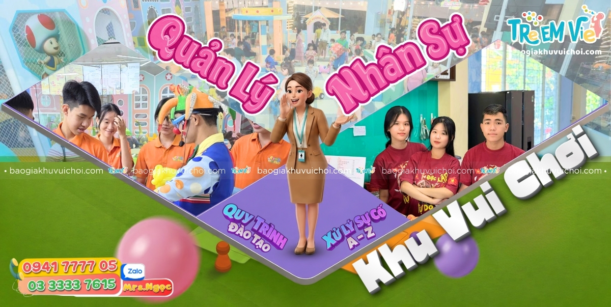 Kinh nghiệm Quản lý Nhân sự Khu vui chơi