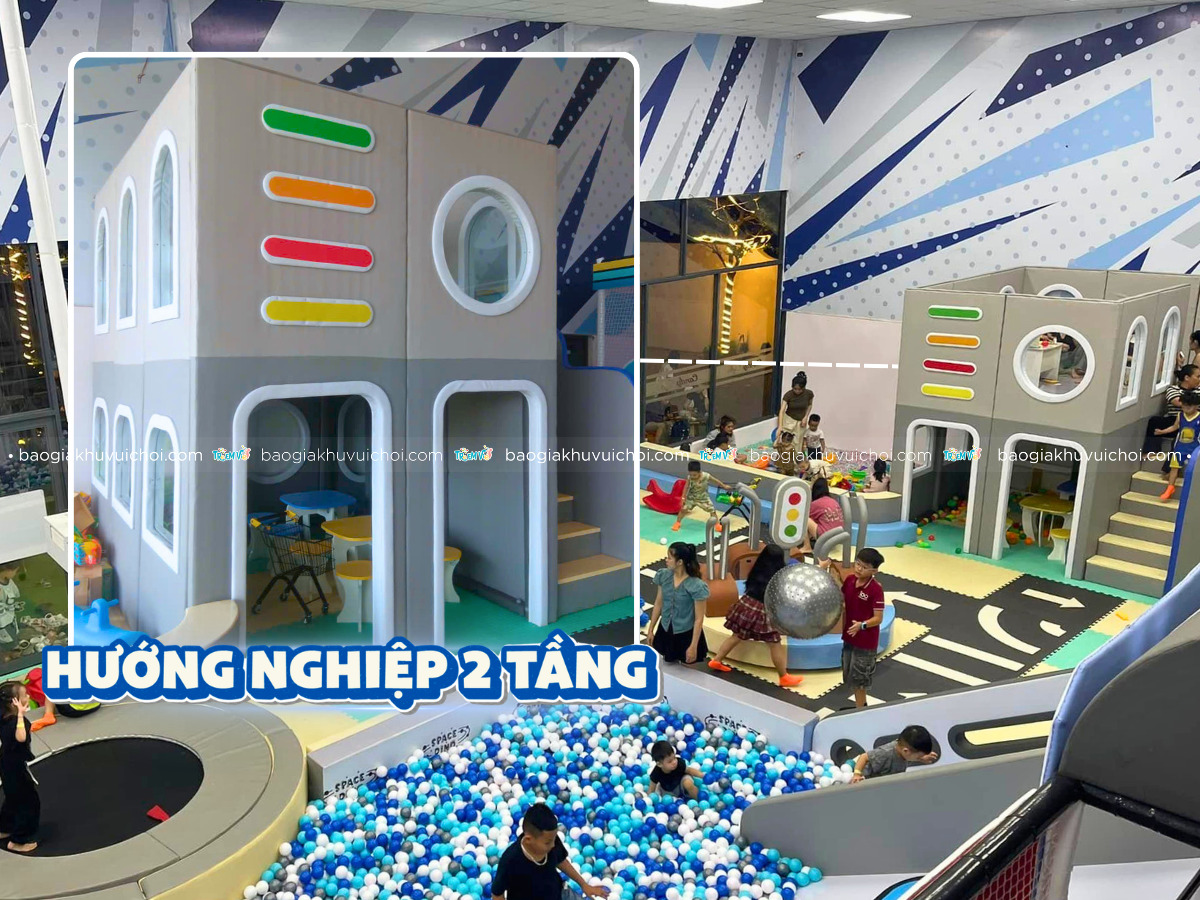 Mô hình khu hướng nghiệp trẻ em mới cho khu vui chơi