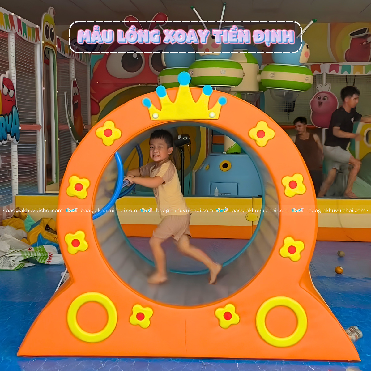 Mẫu thiết kế lồng xoay tiền định cam