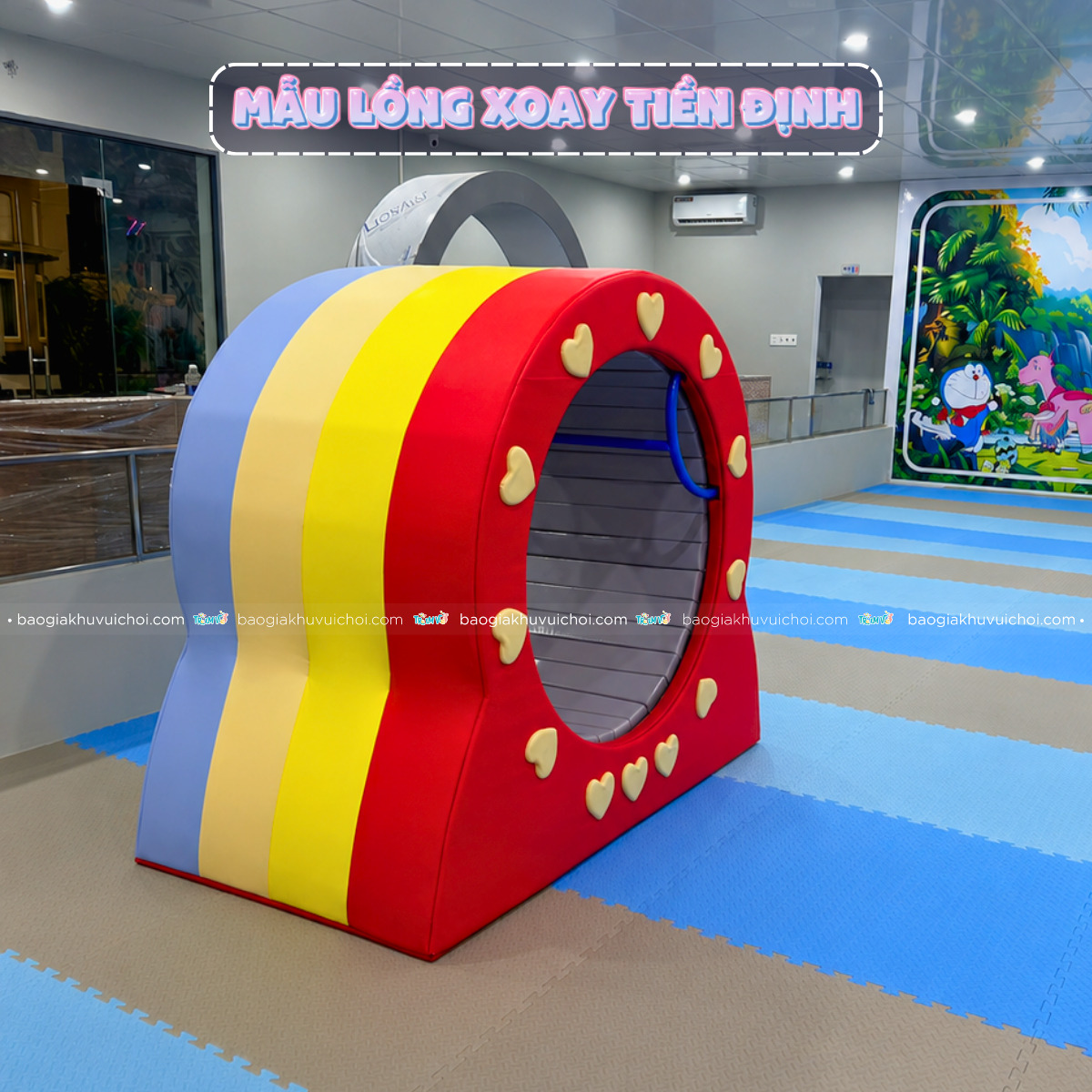 Màu sắc được phối với nhau hài hòa