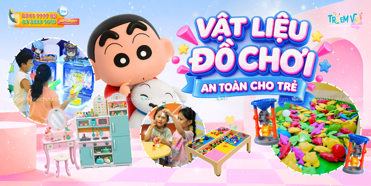 Thumbnail vật liệu đồ chơi cho trẻ an toàn