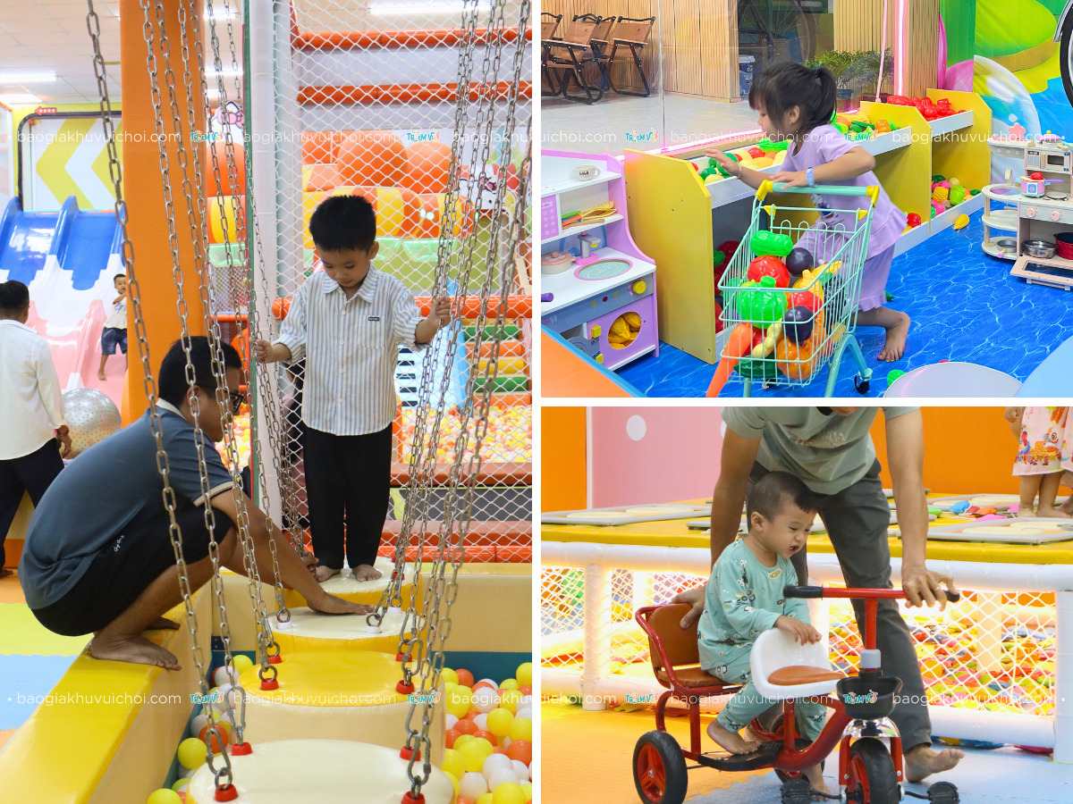 Kim loại cũng được ứng dụng trong các chi tiết của đồ chơi cho trẻ