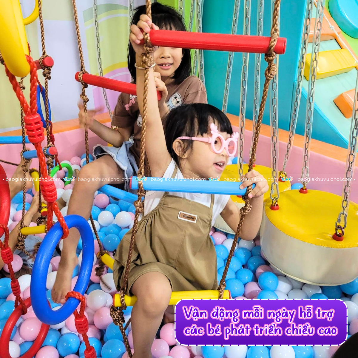 Vận động thường xuyên khuyến khích phát triển chiều cao cho các bé